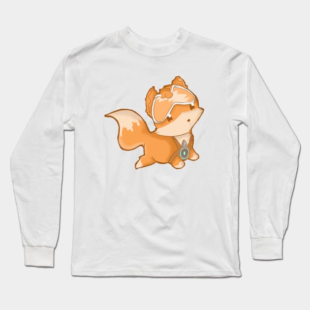 Foxy tracer Long Sleeve T-Shirt by Make_them_rawr